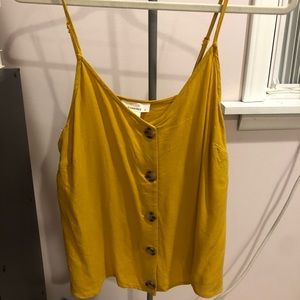 Mustard tank top